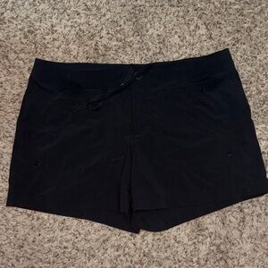 Athleta Women's Black Boardshort Shorts